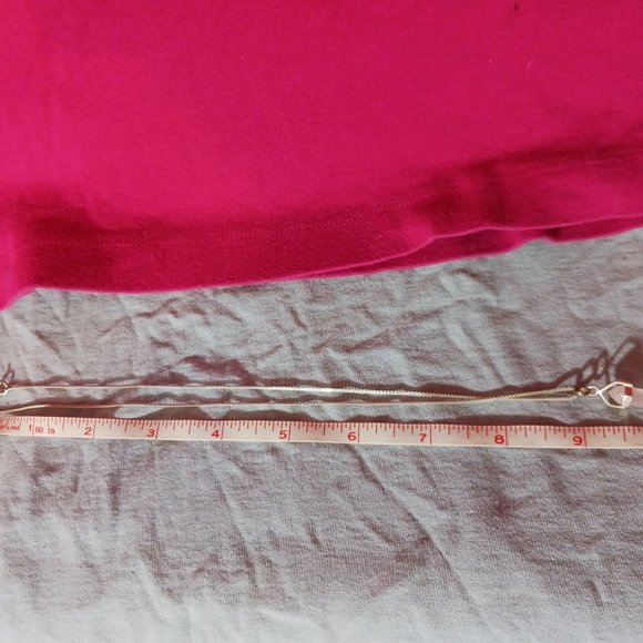 90s Vintage Sterling Silver and Rose Quartz Pendant Necklace - Picture 8 of 11